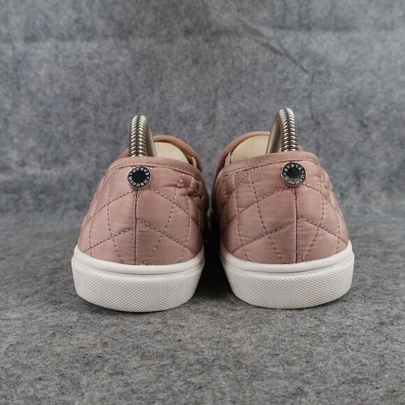 Steve Madden Shoes Women 9 Sneaker Slip On Fashion Casual Quilted Pink Lifestyle - Picture 5 of 12